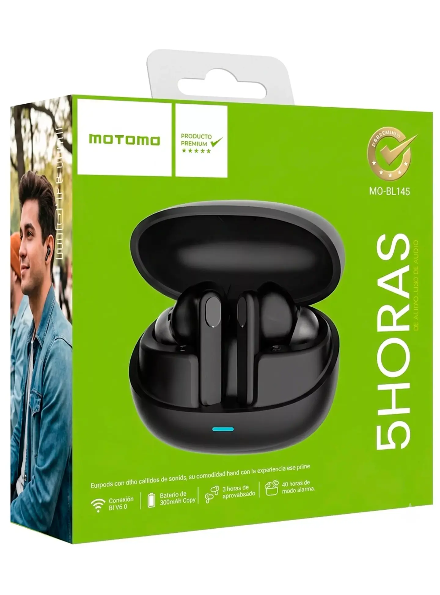 Audífonos inalámbricos TWS In-Ear BT6.0 MO-BL145 8