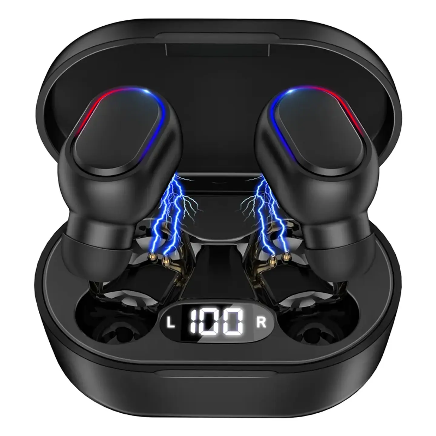 Audífonos Inalámbricos TWS In-Ear 1Hora con Pantalla 2