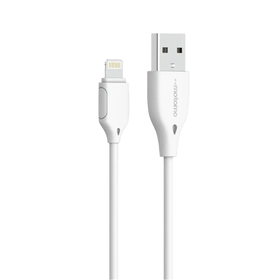 Cable de Carga USB a Lightning 2.4A 1 Mtrs Motomo  1
