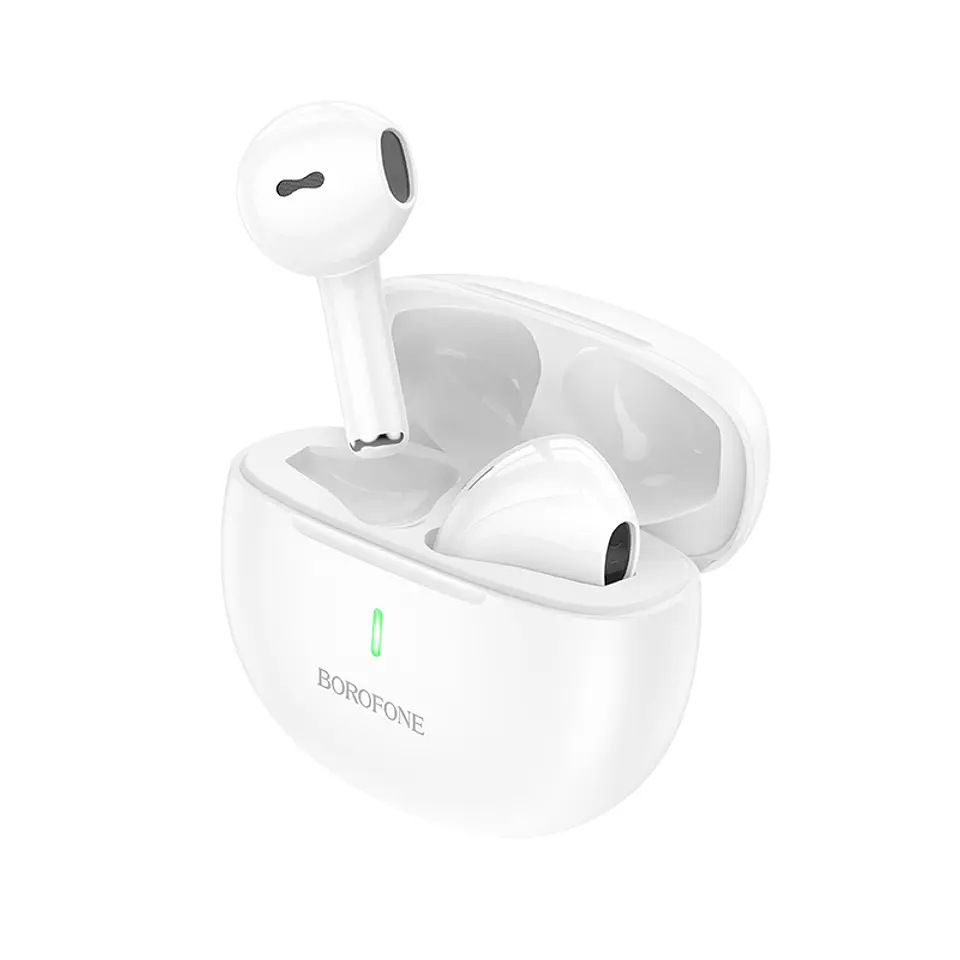 Audífonos Inalámbricos TWS Borofone BT 5.3 Blancos  1
