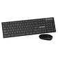Kit Teclado y Mouse Inalámbrico 2.4Ghz a Pilas MO-18  - Miniatura 1