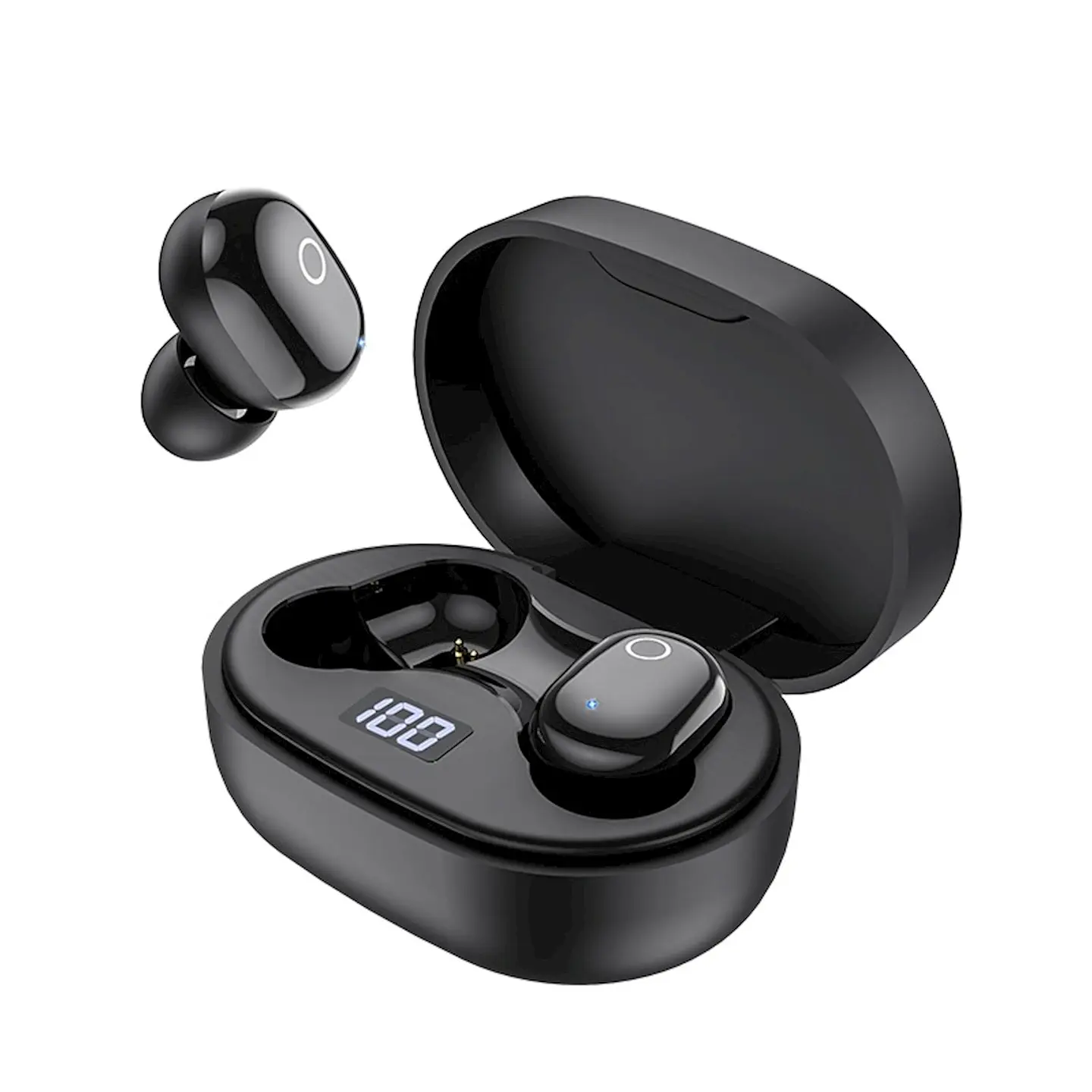 Audífonos Inalámbricos TWS Borofone BW06 BT 5.1 Negros  1