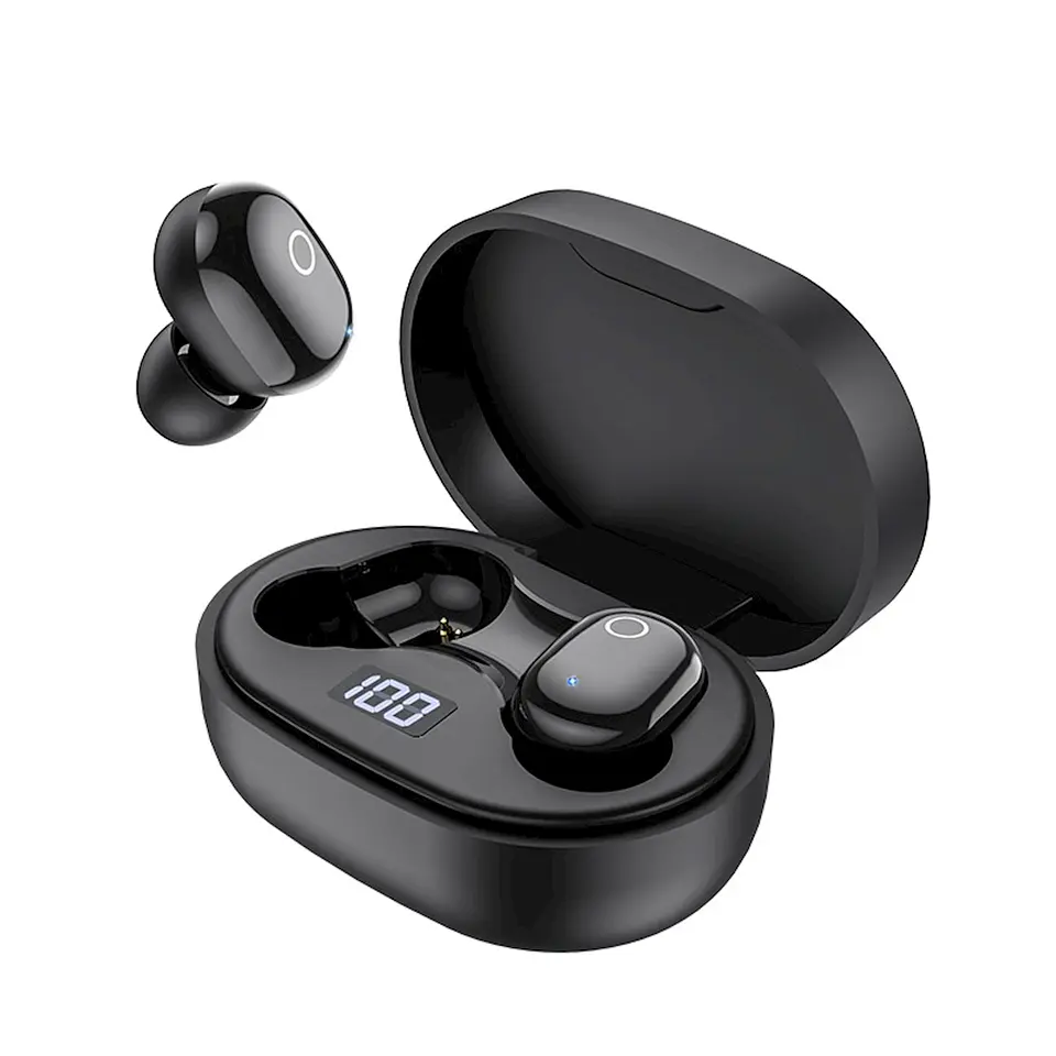Audífonos Inalámbricos TWS Borofone BW06 BT 5.1 Negros  1