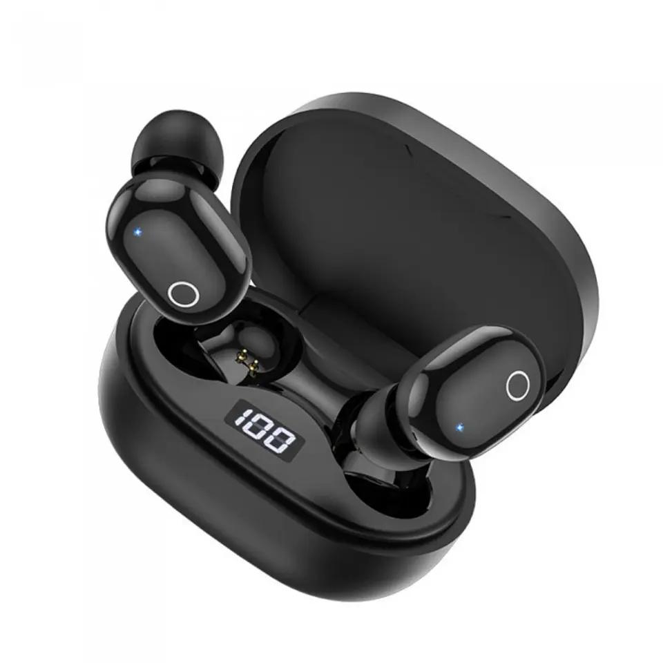 Audífonos Inalámbricos TWS Borofone BW06 BT 5.1 Negros  2