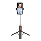 Trípode y Palo Selfie con BT y Extensible Hasta 110CM  - Miniatura 1