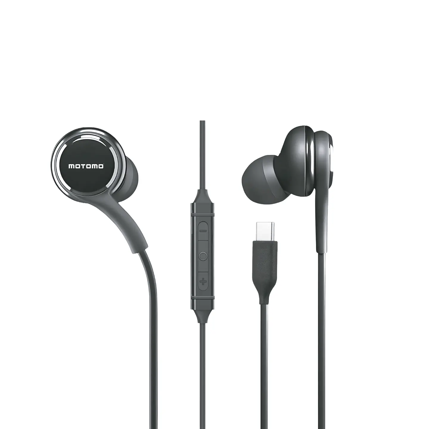 Audífonos In-Ear de Cable tipo C Audio HD Motomo C200  1