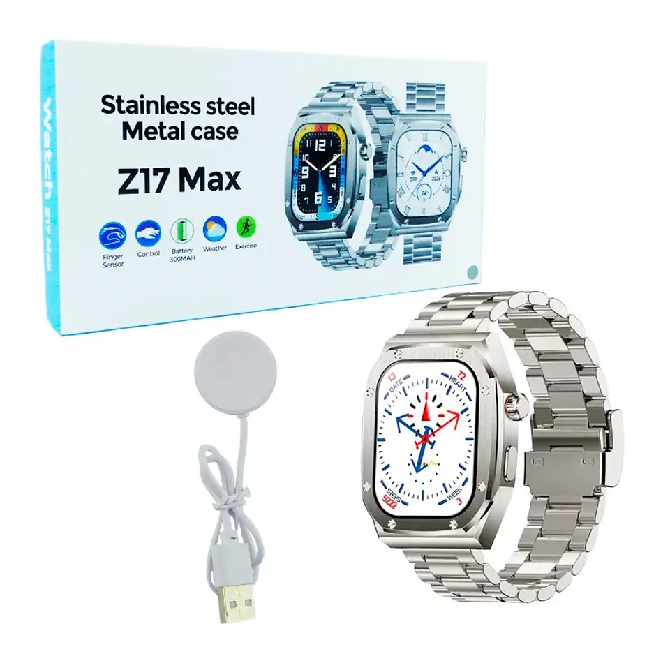 SmartWatch Metálico Z17Max CALL Versión  3