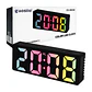 Reloj Despertador Digital con Alarma y Luz RGB  - Miniatura 1