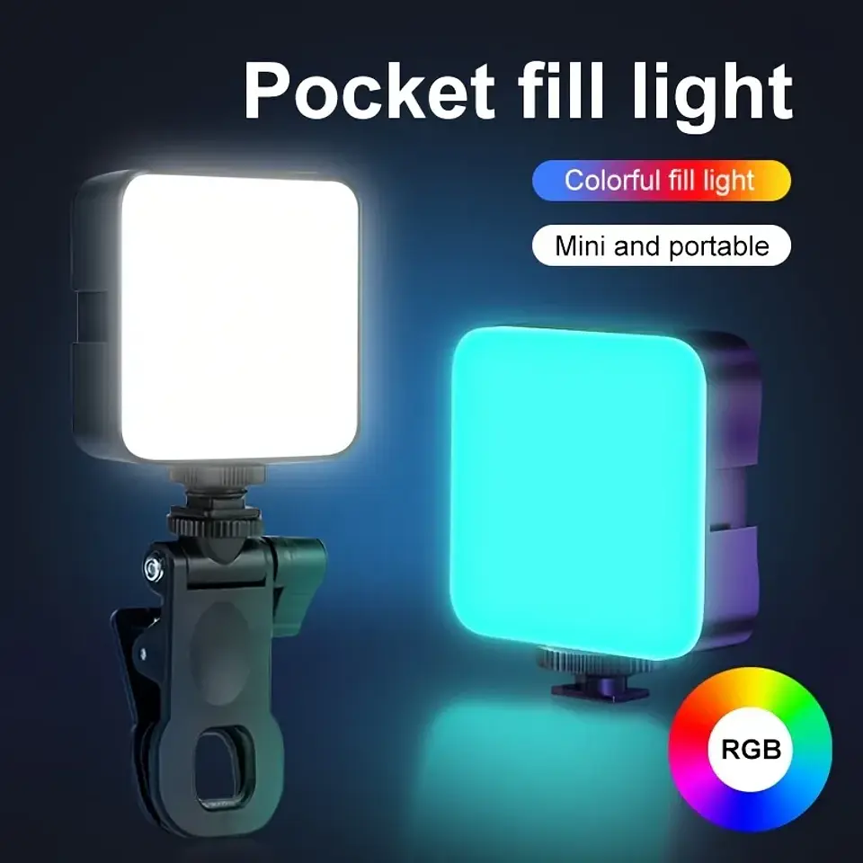 Luz Led RGB para Fotografía Recargable A16  2