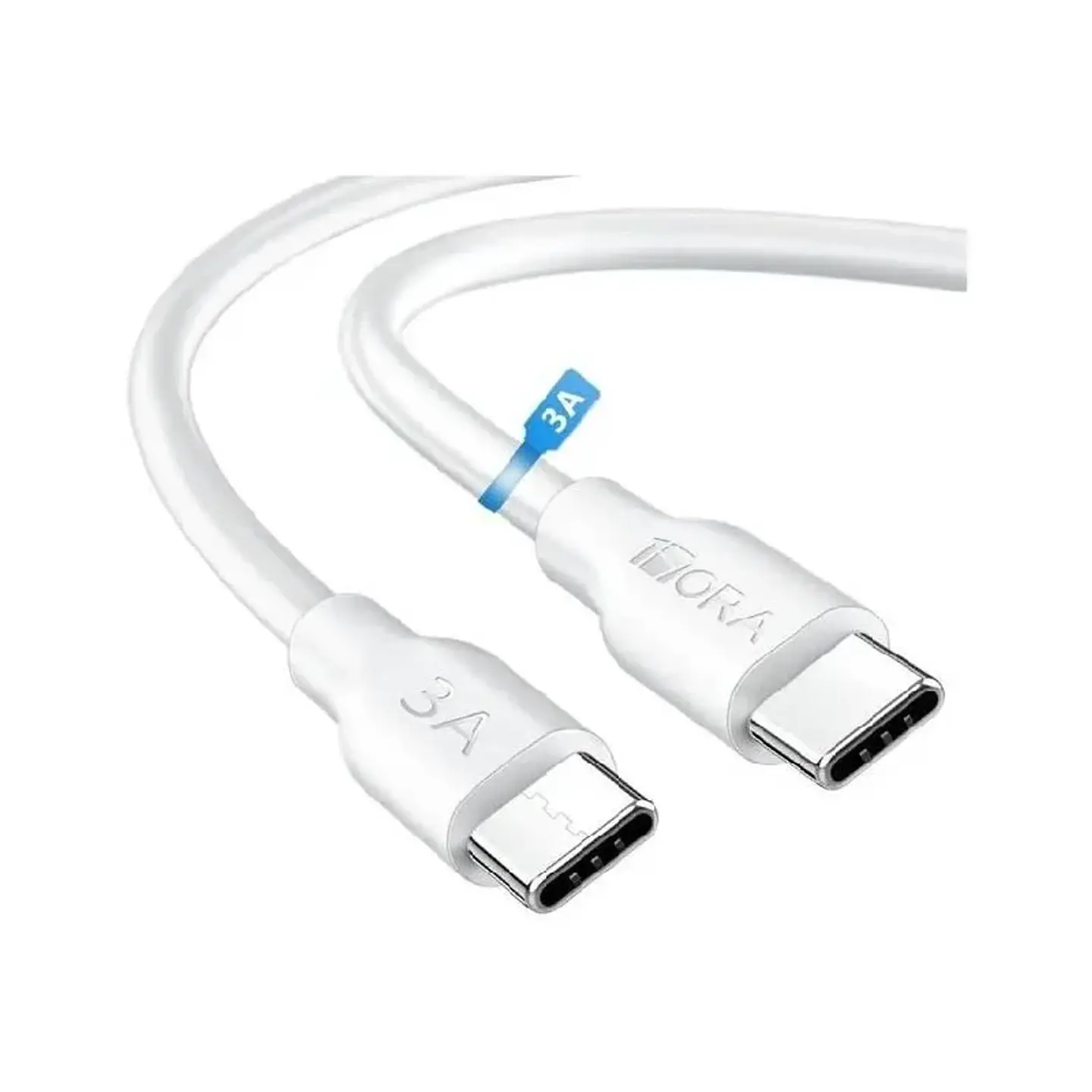 Cable de Carga Rápida Tipo C a Tipo C 1Mtrs 1Hora  1