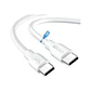 Cable de Carga Rápida Tipo C a Tipo C 1Mtrs 1Hora  - Miniatura 1