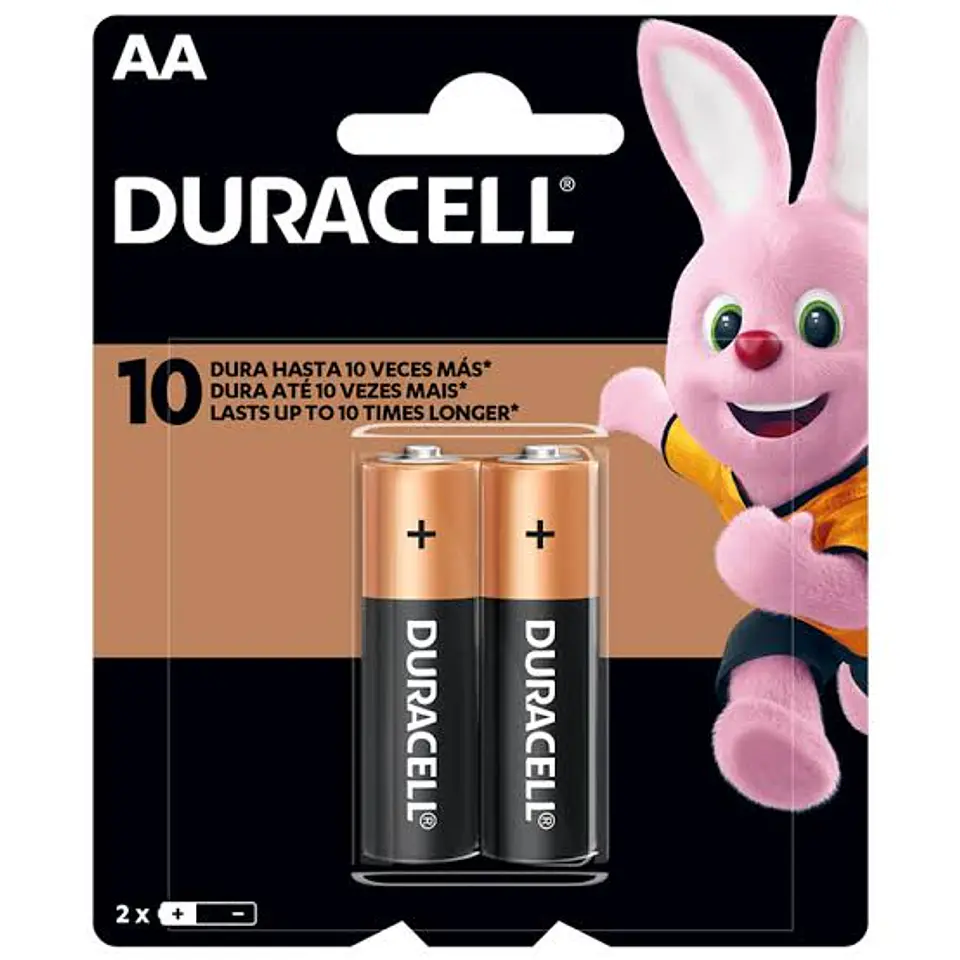 Pilas AA Duracell por Par  1