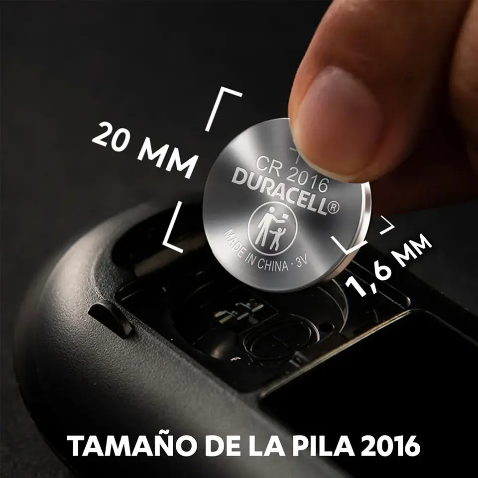 Pila Especial CR2016 Duracell por Unidad  3