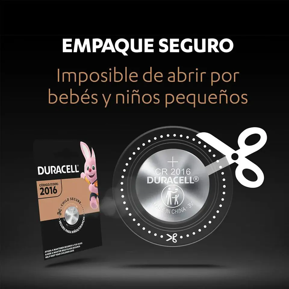 Pila Especial CR2016 Duracell por Unidad  4