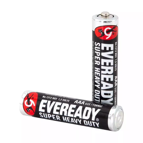 Pilas Eveready AAA Super Heavy Duty por Par 