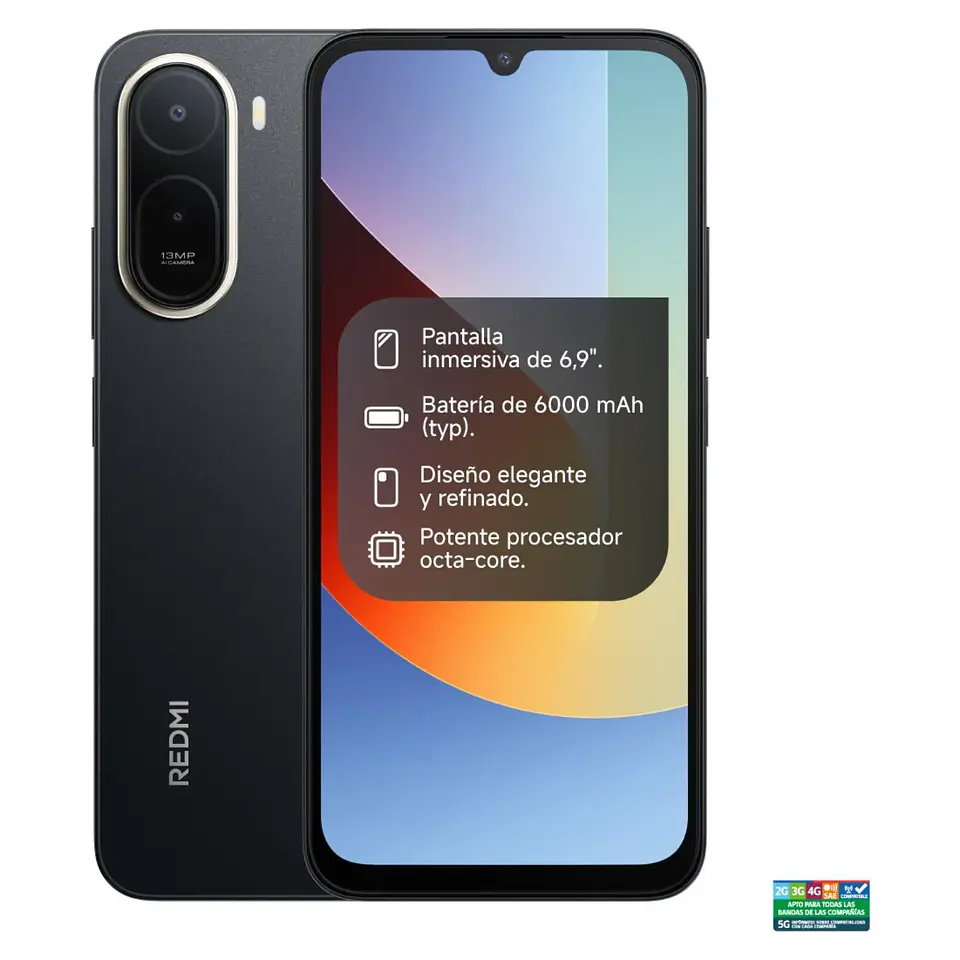 Celular Xiaomi Redmi A7 Pro 4Gb RAM + 64 ROM Black 1