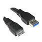 Cable Sata Para Disco Duro USB 3.0 1 Metro  - Miniatura 2