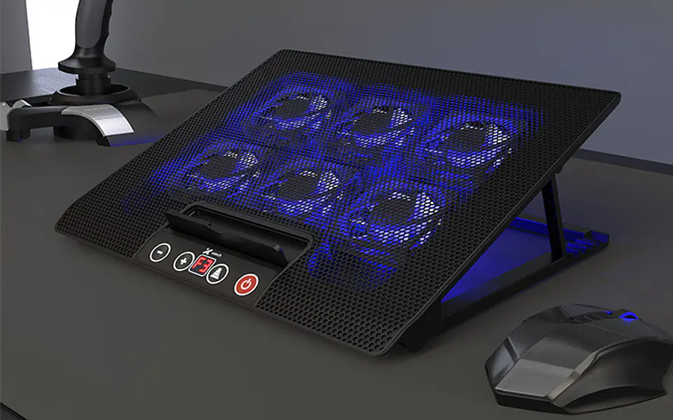 Base de Refrigeración para Notebooks con 6 Ventiladores 4