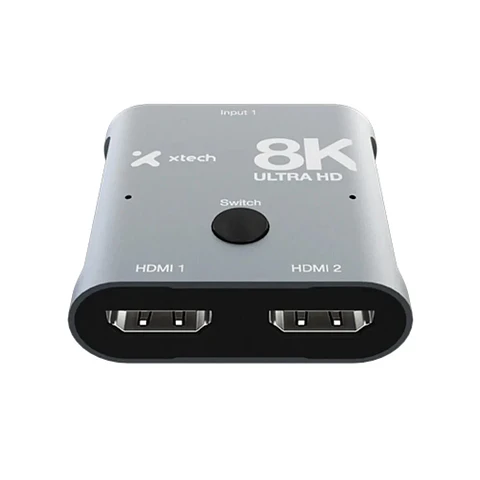 Adaptador HDMI Switch Bidireccional 2x1 8K Xtech
