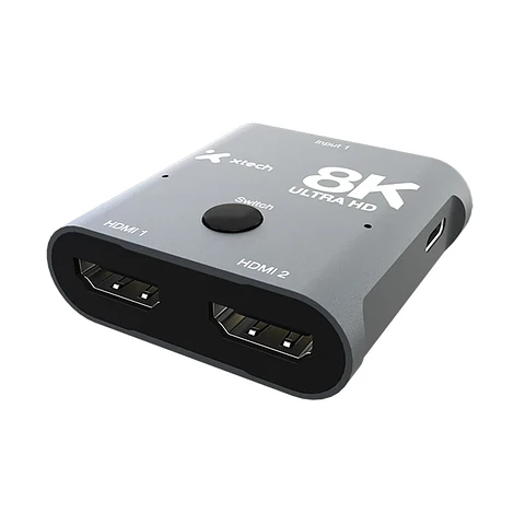 Adaptador HDMI Switch Bidireccional 2x1 8K Xtech
