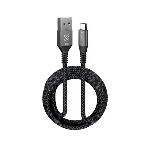 Cable de Carga Rápida USB a Tipo C 30W 1.8Mtrs KlipXtreme