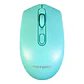 Mouse Inalámbrico USB 2.4G Motomo MO-W70 Celeste  - Miniatura 1