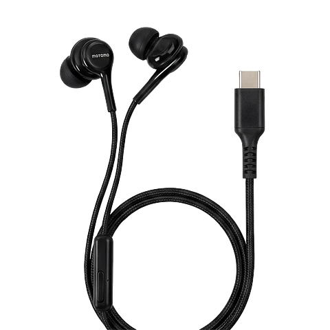 Audífonos In-Ear de Cable tipo C Motomo