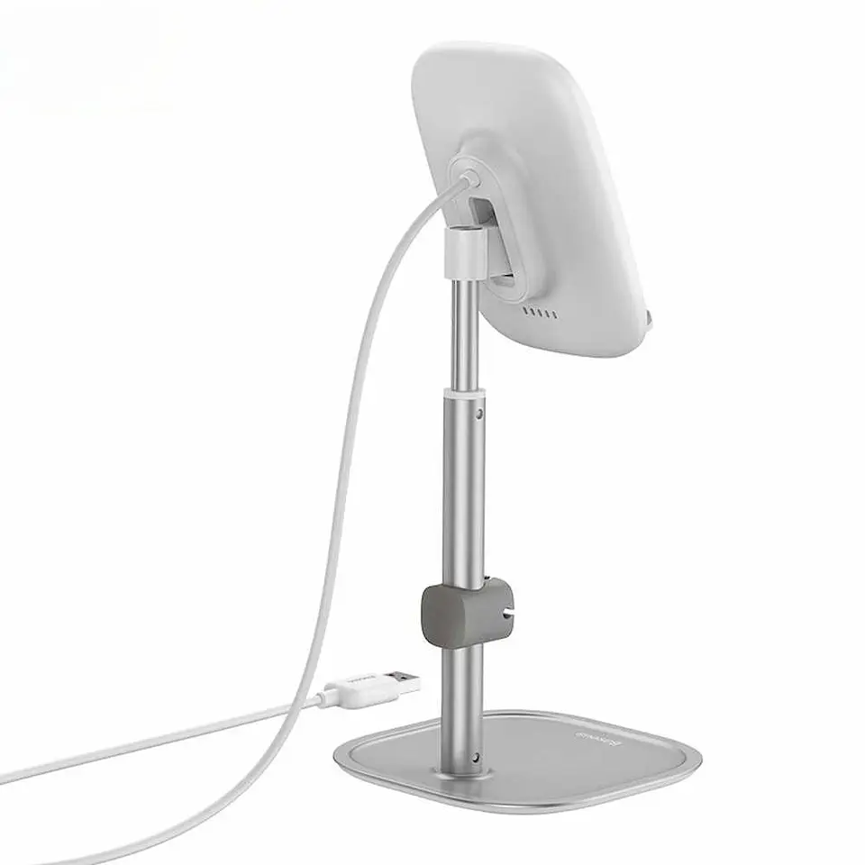 Soporte de Celular de Sobremesa con Carga Inalámbrica 15W Baseus  4