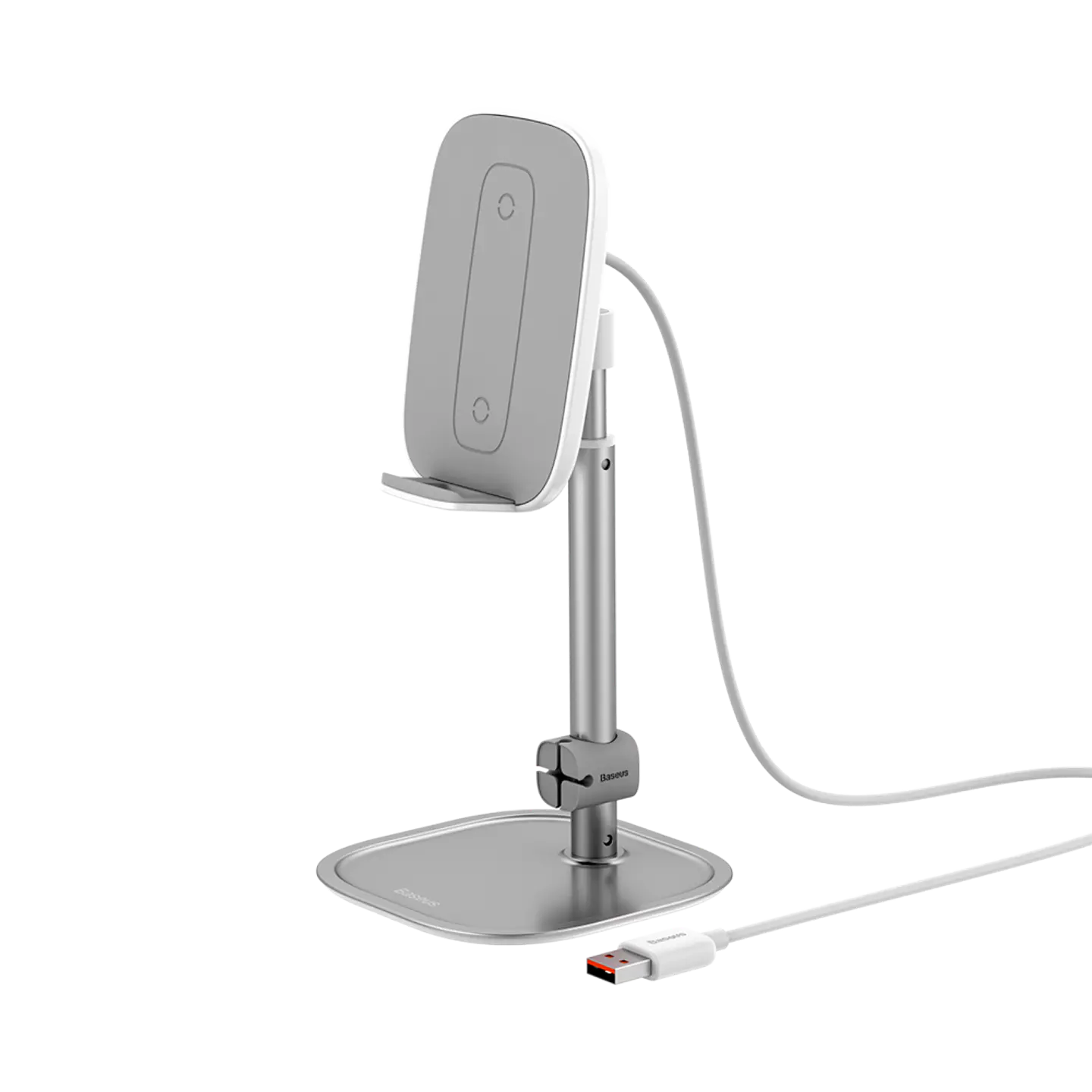 Soporte de Celular de Sobremesa con Carga Inalámbrica 15W Baseus  1
