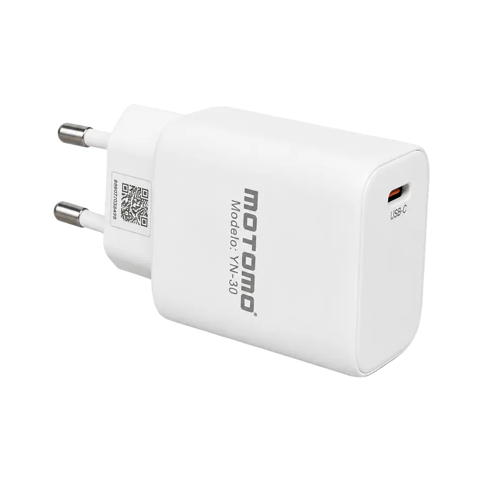 Adaptador de Carga Tipo C Carga Rápida 30W Certificado GaN 2