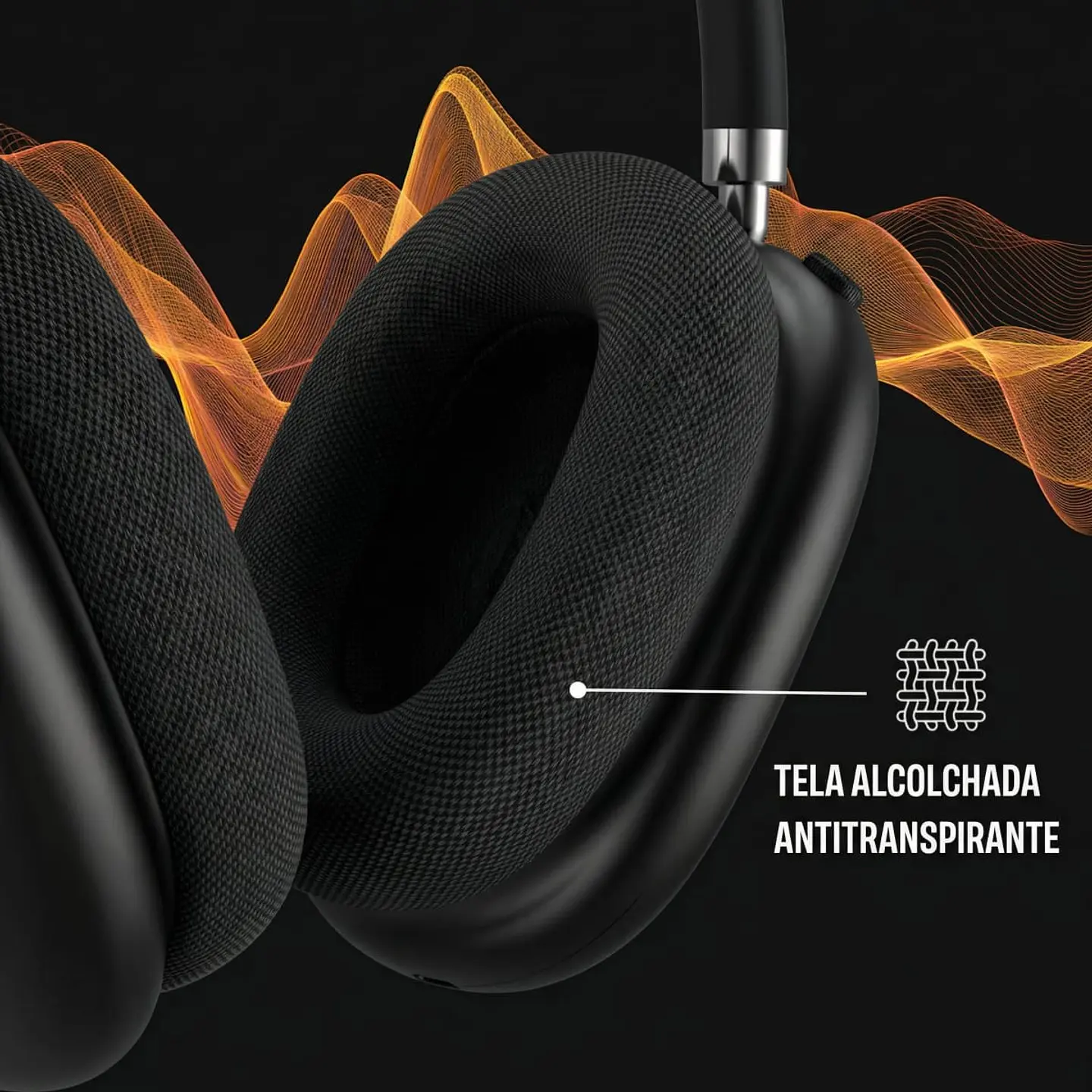 Audífonos Inalámbricos Over-Ear Air Pro Max BT 6.0 90Hrs Motomo 9