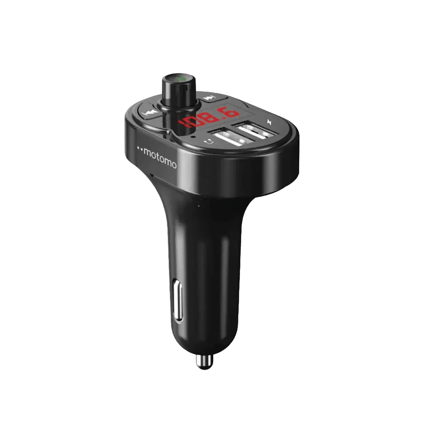 Transmisor FM/Cargador 12V USB 3.1A BT MO-02 1