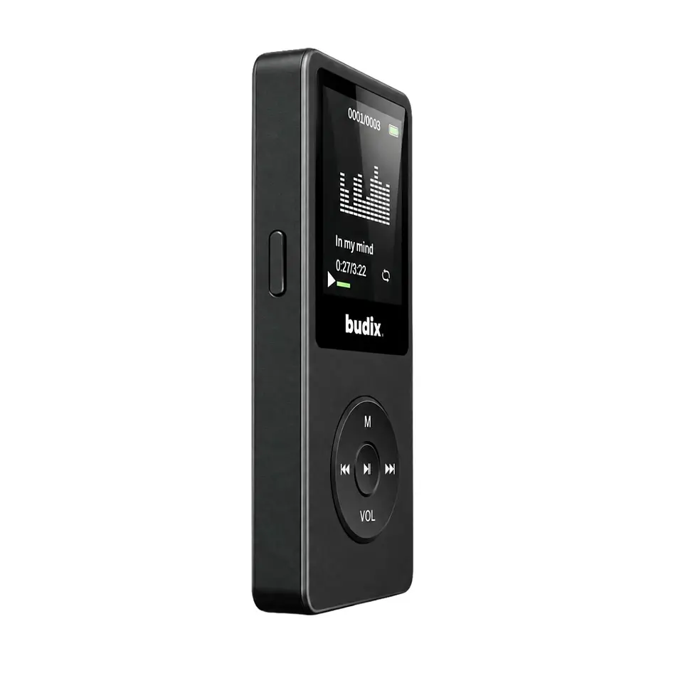 Reproductor MP3 Recargable con Radio FM y Grabadora de Voz 4