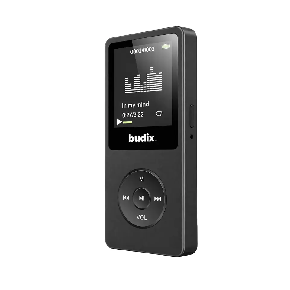 Reproductor MP3 Recargable con Radio FM y Grabadora de Voz 5