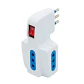 Enchufe Triple con Switch 1500W Certificado SEC  - Miniatura 1