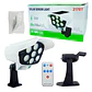Foco Solar Led Tipo Cámara con Sensor y Control para Exterior IP65 - Miniatura 2
