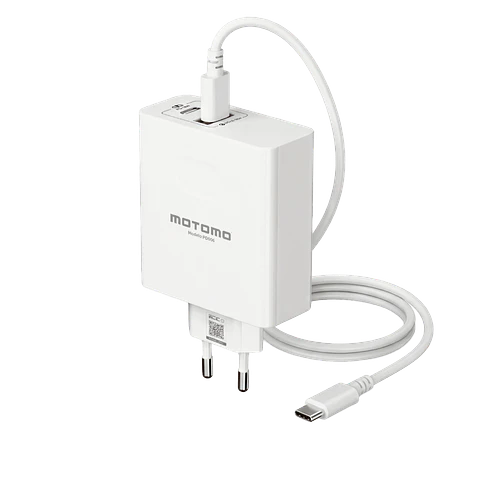 Cargador Tipo C Carga Super Rápida PD 65W Certificado 