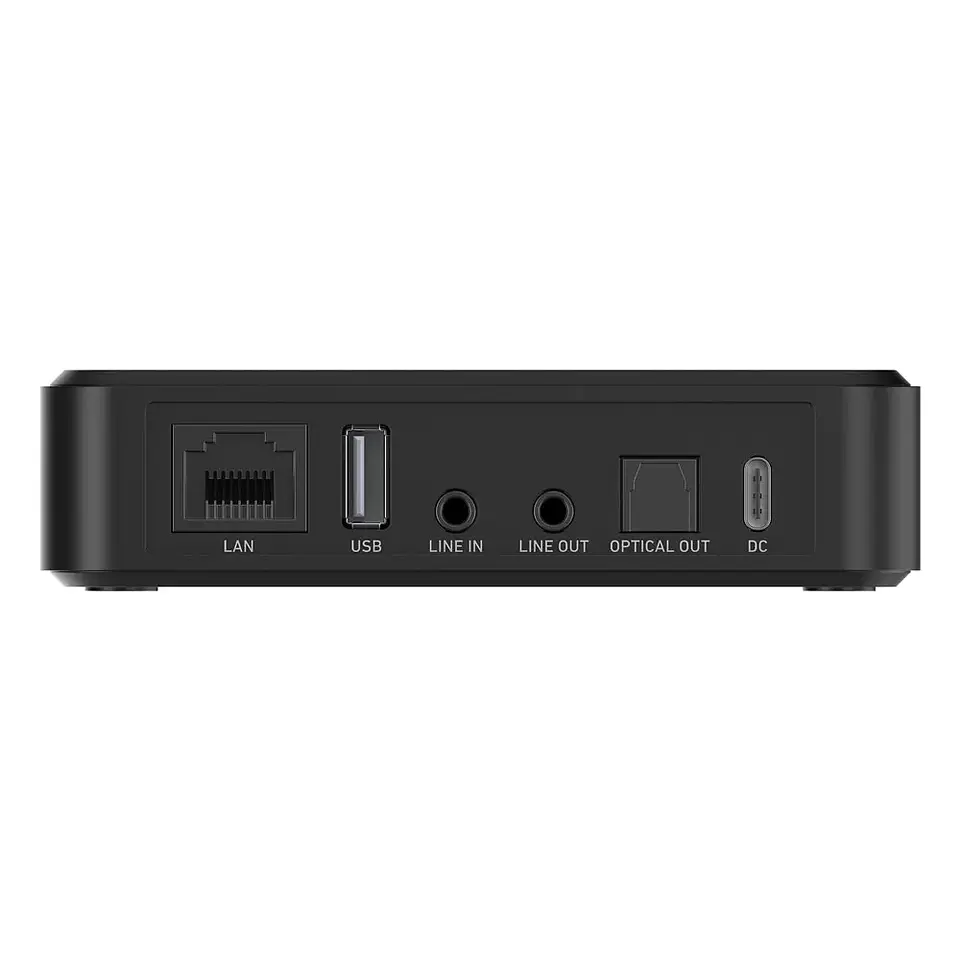 Reproductor de audio inalámbrico Arylic LP10 AirPlay 2 | Spotify Connect /Google Cast,/TIDAL | Preamplificador Bluetooth WiFi con USB y entrada óptica 3