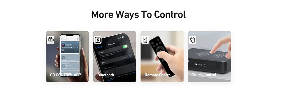 Reproductor de audio inalámbrico Arylic LP10 AirPlay 2 | Spotify Connect /Google Cast,/TIDAL | Preamplificador Bluetooth WiFi con USB y entrada óptica 16