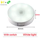 Luz LED nocturna recargable por USB con sensor de movimiento; ideal para iluminación de dormitorios, escaleras, pasillos, armarios , etc - Miniatura 7