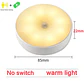 Luz LED nocturna recargable por USB con sensor de movimiento; ideal para iluminación de dormitorios, escaleras, pasillos, armarios , etc - Miniatura 8
