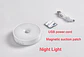 Luz LED nocturna recargable por USB con sensor de movimiento; ideal para iluminación de dormitorios, escaleras, pasillos, armarios , etc - Miniatura 17