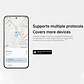 Xiaomi Smart Tag Tracker: dispositivo inteligente anti-pérdida (versión global) compatible con Apple Find My y Google Find My Device; Bluetooth 5.4. - Miniatura 2