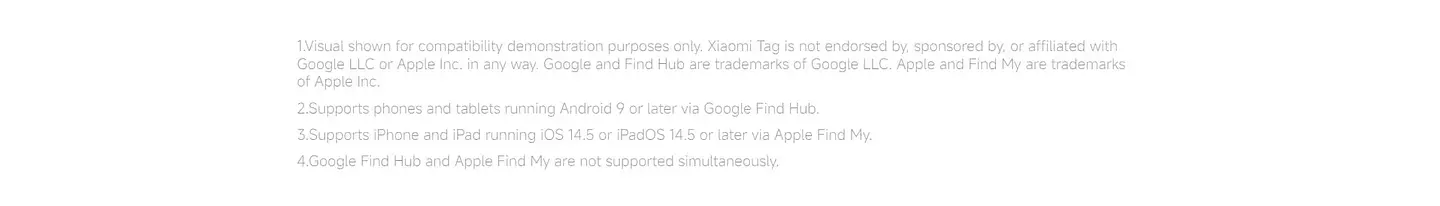 Xiaomi Smart Tag Tracker: dispositivo inteligente anti-pérdida (versión global) compatible con Apple Find My y Google Find My Device; Bluetooth 5.4. 12
