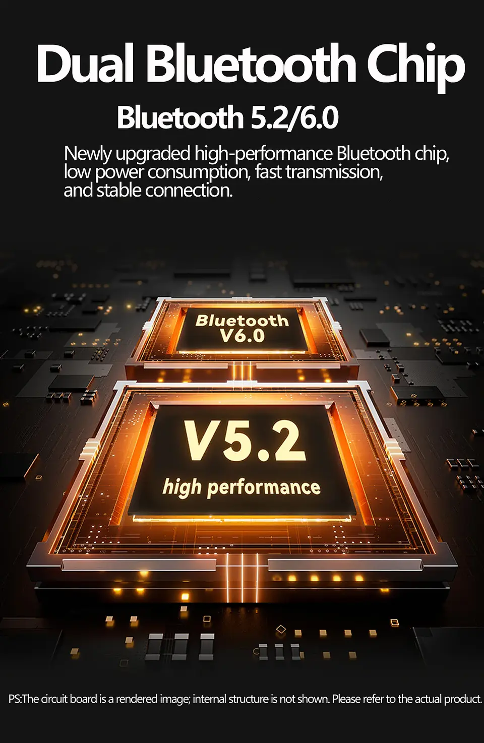 Receptor y transmisor de audio Bluetooth 6.0/5.2 Tebe OLCD con AAC, aptX-LL/AD/HD, entrada auxiliar de 3,5 mm y óptica; reproductor estéreo inalámbrico y  memoria USB  10