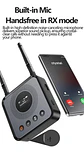 Receptor y transmisor de audio Bluetooth 6.0/5.2 Tebe OLCD con AAC, aptX-LL/AD/HD, entrada auxiliar de 3,5 mm y óptica; reproductor estéreo inalámbrico y  memoria USB  - Miniatura 18