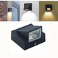 Lámpara de pared Led de 5/10 W de potencia, Impermeable para exteriores; aplique de pared ideal para balcones y jardines; iluminación decorativa (AC110V/220V). - Miniatura 3