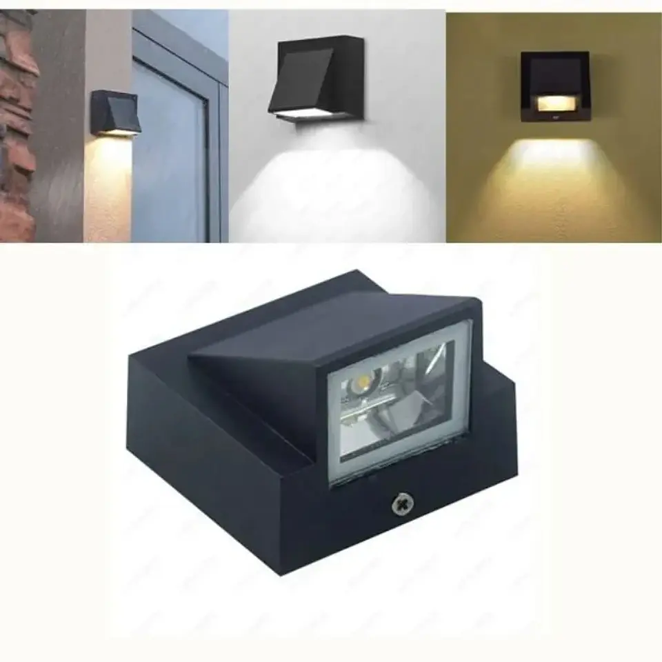 Lámpara de pared Led de 5/10 W de potencia, Impermeable para exteriores; aplique de pared ideal para balcones y jardines; iluminación decorativa (AC110V/220V). 3