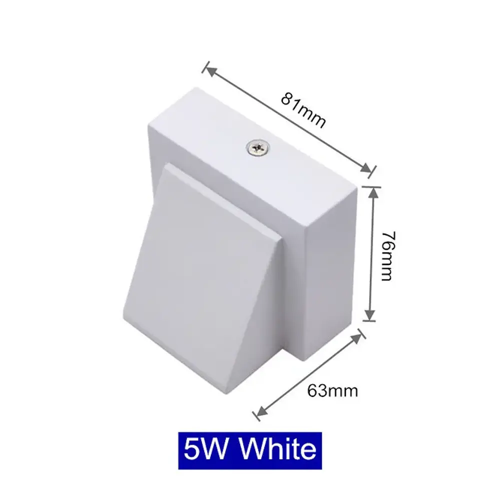 Lámpara de pared Led de 5/10 W de potencia, Impermeable para exteriores; aplique de pared ideal para balcones y jardines; iluminación decorativa (AC110V/220V). 10