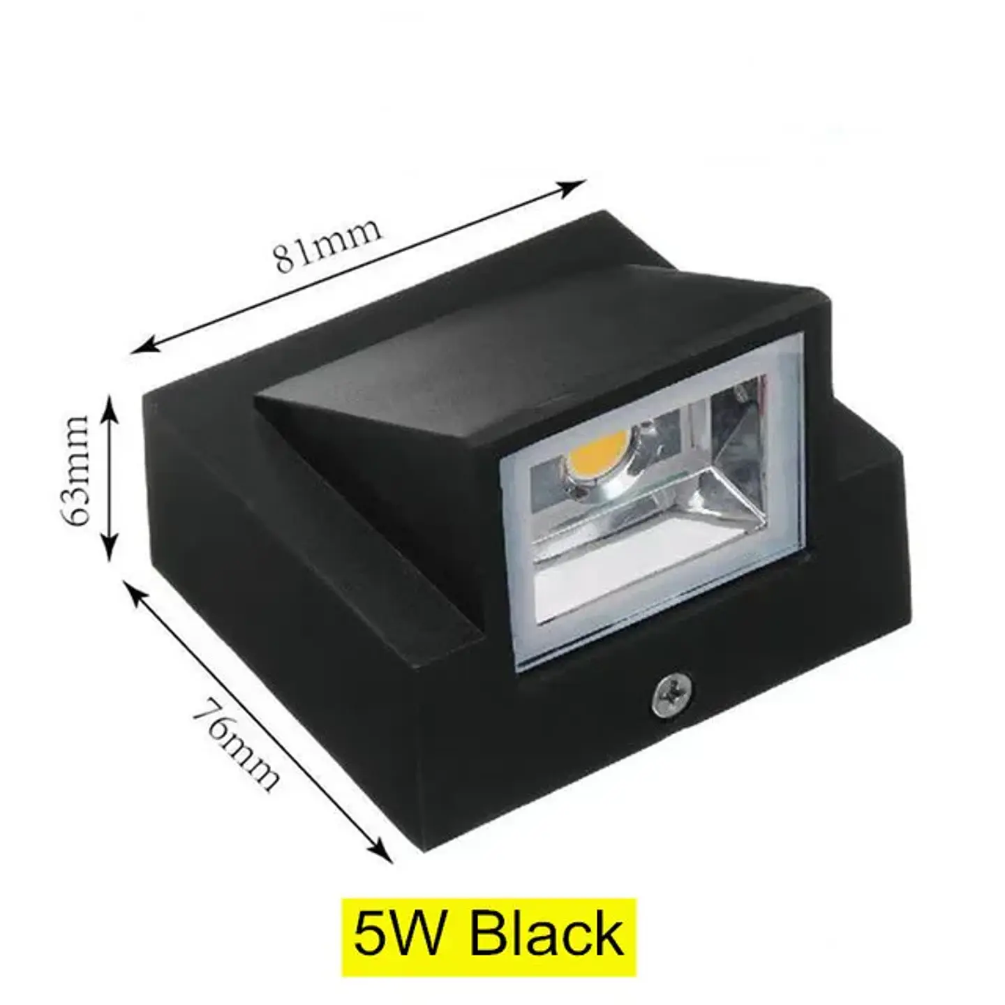 Lámpara de pared Led de 5/10 W de potencia, Impermeable para exteriores; aplique de pared ideal para balcones y jardines; iluminación decorativa (AC110V/220V). 11